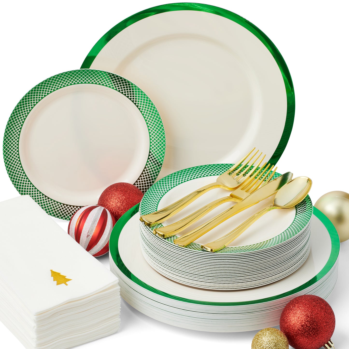 Christmas Disposable Dinnerware Set