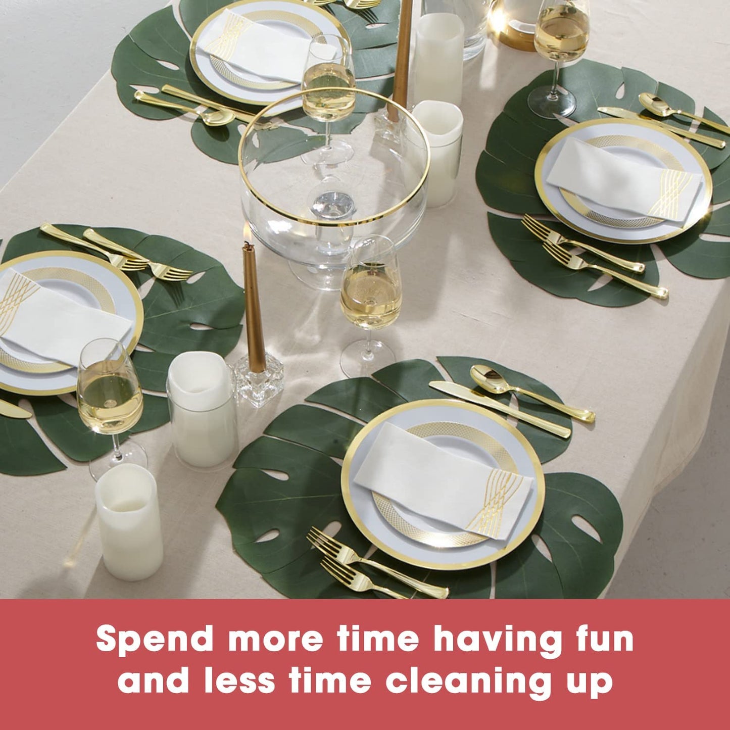 PREMIUM PLATE SETS FOR 30 GUESTS