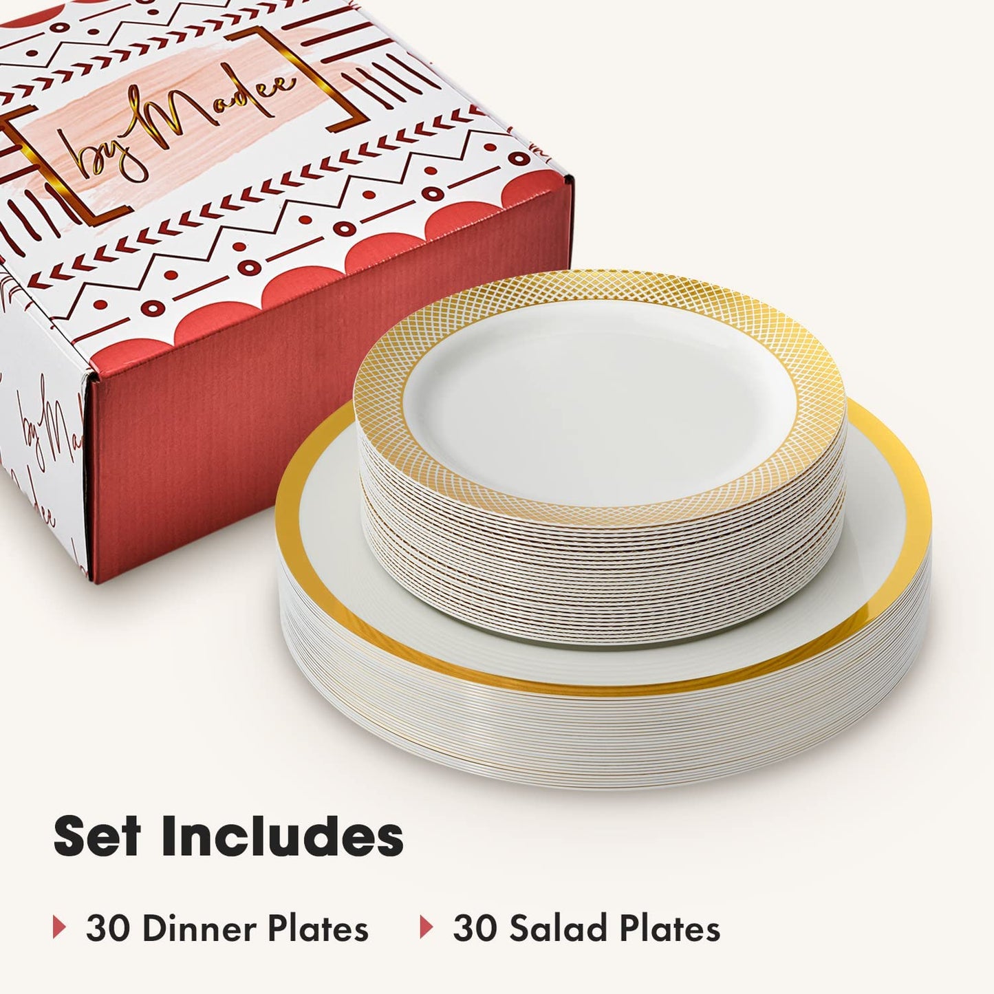 PREMIUM PLATE SETS FOR 30 GUESTS