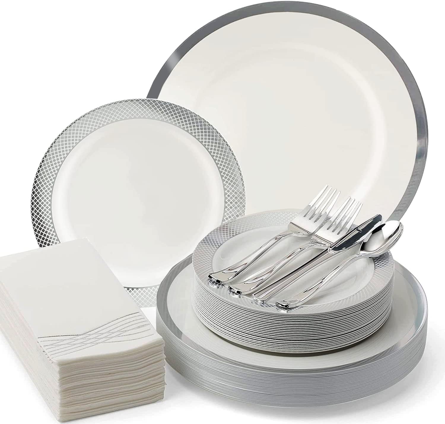 Disposable wedding shop dinnerware sets