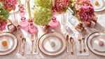 Rose Gold 175-Piece Dinnerware Set (25 Guests)