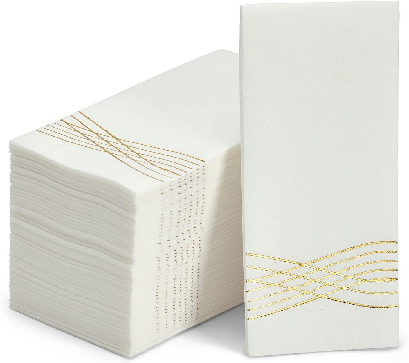 Linen feel 2025 disposable guest towels